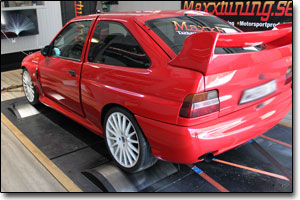 Effektmätning Ford Escort - Maxxtuning AB Effektmätning Ford Escort - Maxxtuning AB