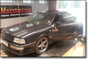 Mappning Audi S2 med MaxxECU hos oss på Maxxtuning AB Mappning Audi S2 med MaxxECU hos oss på Maxxtuning AB