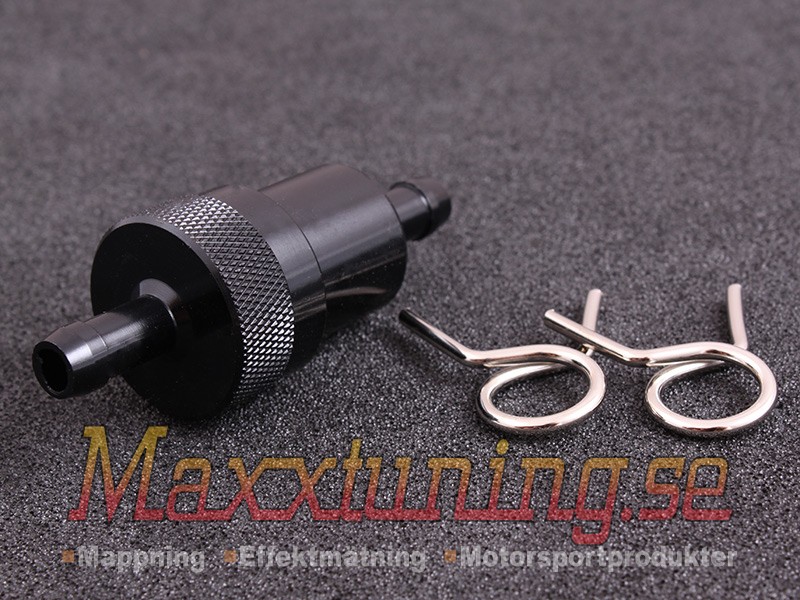 Bränslefilter 8mm 40 micron svart Bränslefilter 8mm 40 micron svart