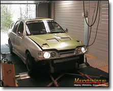 Mappning Ford 16v Cosworth (2000cc) Orginal ECU, , Bensin 95/98