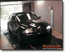 Effektmätning BMW M3 E46 - Orginal ECU