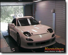 Effektmätning Mazda RX7 Apexi Power Fc