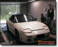 Effektmätning Nissan 200sx - Orginal ECU