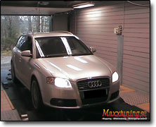 Chipptrimning Audi A4 - Orginal ECU