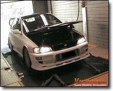 Mappning Subaru Boxer (2500cc) Apexi Power Fc, Orginal, Bensin 95/98