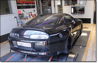 Mappning Toyota Supra MK4 - MaxxECU V1