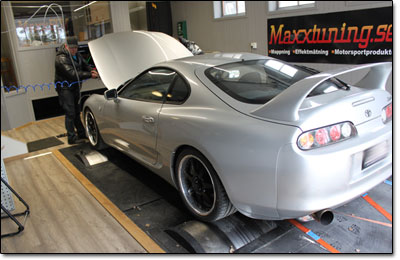 Mappning Toyota Supra MK4 - MaxxECU V1