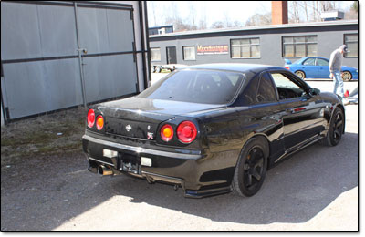 Mappning Nissan Skyline GTR - Vipec