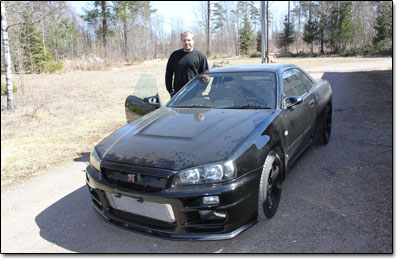 Mappning Nissan Skyline GTR - Vipec