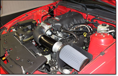 Effektmätning Ford Mustang GT - Orginal ECU Effektmätning Ford Mustang GT - Orginal ECU