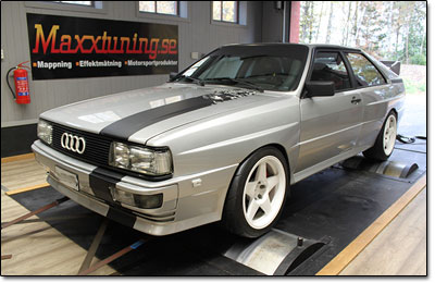 Installation och mappning Audi UrQuattro - MaxxECU V1