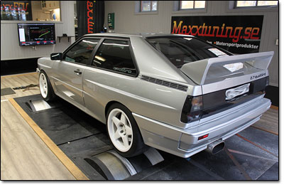 Installation och mappning Audi UrQuattro - MaxxECU V1