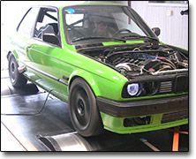 Mappning BMW M50B25 (2500cc) MaxxECU V1, Holset HX40, E85