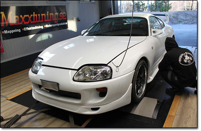 Mappning Toyota Supra MK4 - MaxxECU V1