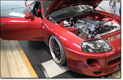 Mappning Toyota Supra MK4 - MaxxECU V1 Plugin