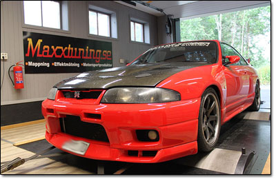 Mappning Nissan Skyline GTR - Apexi Power Fc