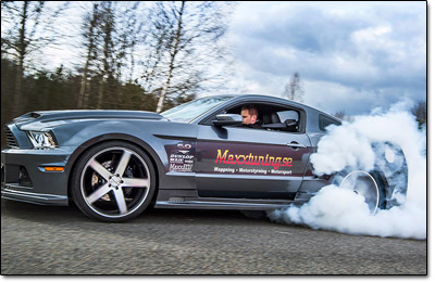 Mappning Ford Mustang GT V8 Coyote - MaxxECU V1 Plugin